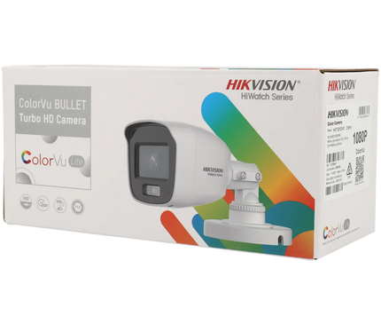 Hikvision HWT-B129-M, 2MP ColorVu Bullet, 4 en 1 sortie vidéo coaxiale