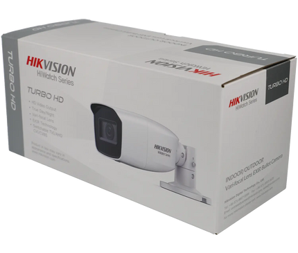 Hikvision Hikvision HWT-B320-VF, 2MP Motorzoom 2.8-12mm lens, bulletcamera, 40m IR, 4 in 1 video-output coax