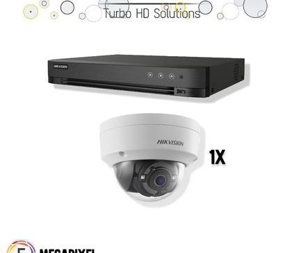 Hikvision Hikvision Turbo HD Set | 1x Dome | 5 Megapixel |.