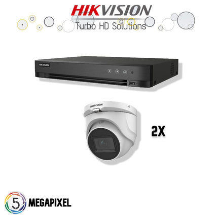 Hikvision Hikvision Turbo HD Set | 2x Eyeball | 5 Megapixel |