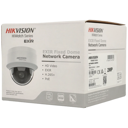 Hikvision HWI-D121H-C, 2MP Dome camera 2.8mm, PoE, 20m IR