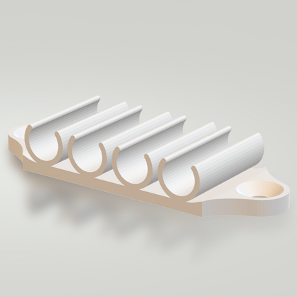 Hikvision Kabelclip – 1, 2, 4, 6 of 8-voudig | Kunststof Bevestigingsclip