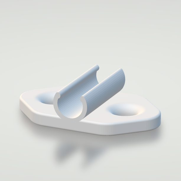 Hikvision Kabelclip – 1, 2, 4, 6 of 8-voudig | Kunststof Bevestigingsclip