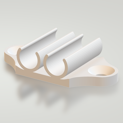 Hikvision Kabelclip – 1, 2, 4, 6 of 8-voudig | Kunststof Bevestigingsclip