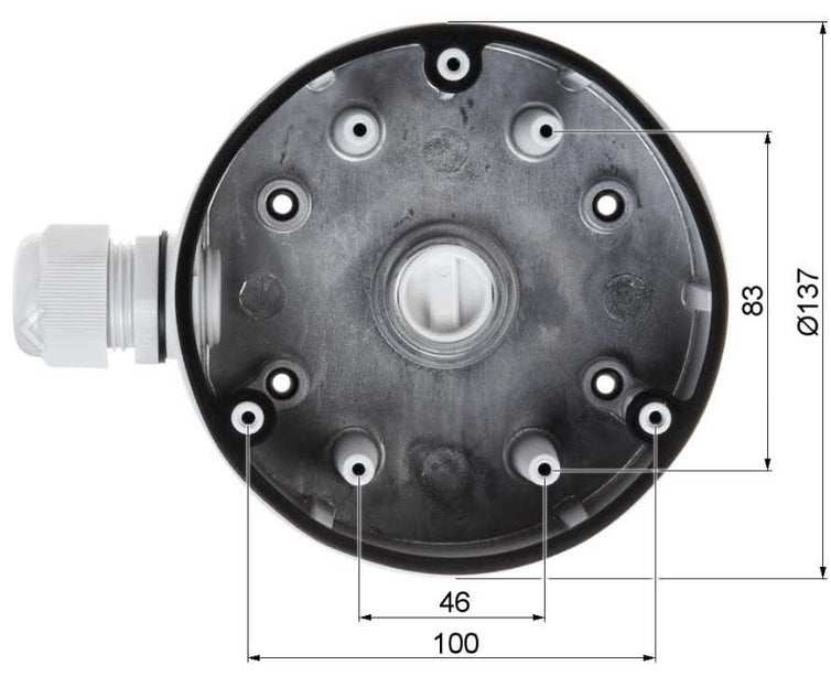 Hikvision Montagebox DS-1280ZJ-DM21