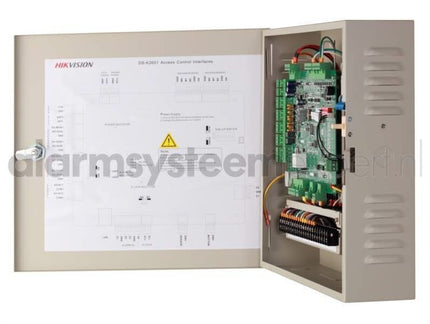 Hikvision Pro complete deurcontroller, 4 deuren, DS-K2604