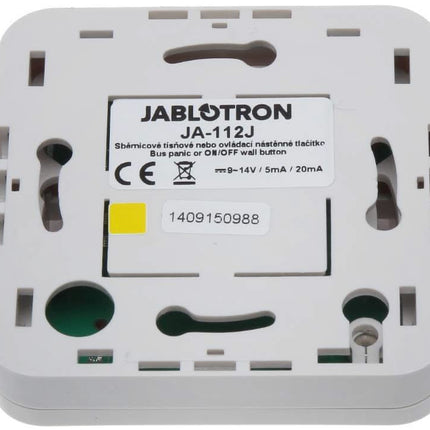 Jablotron JA-112J BUS-muurknop met paniekfunctie