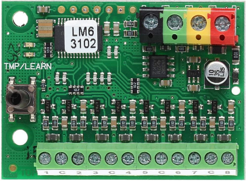 Jablotron JA-118M BUS module voor magnetische detectoren - 8 ingangen