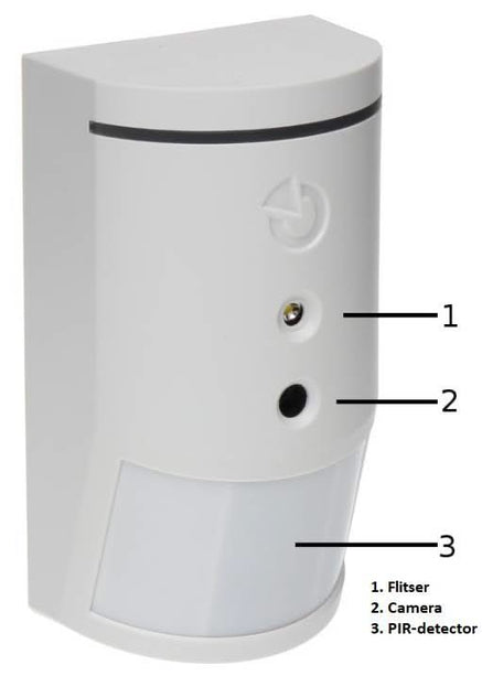 Jablotron JA-120PC Bus PIR-bewegingsmelder met camera