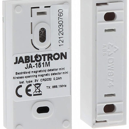 Jablotron JA-151M Draadloos mini magneetcontact