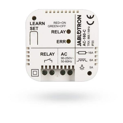 Jablotron Jablotron AC-160-C draadloos multifunctioneel vermogensrelais, inbouwmodel