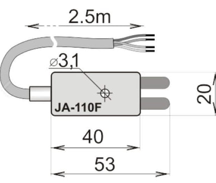 Jablotron Jablotron JA-110F Bus-Wasserüberlaufmelder