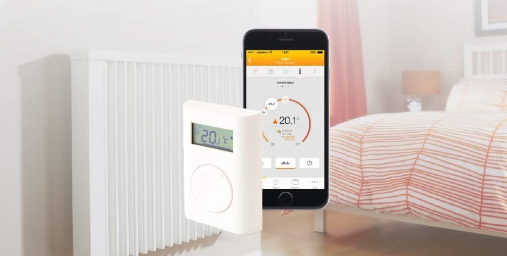 Jablotron Jablotron JA-110TP, BUS-bedrade thermostaat