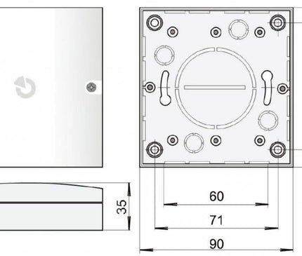 Jablotron Jablotron JA-120N Module for opening electric locks