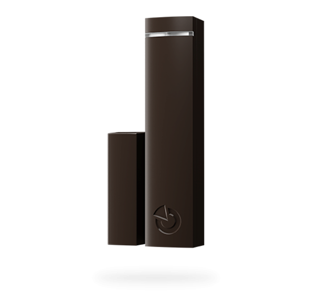 Jablotron Jablotron JA-150M-B Magnetkontakt mit 2 Eingängen Wireless Braun
