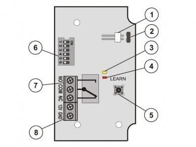 Jablotron Jablotron JA-151N Draadloze signaal uitgang module PG