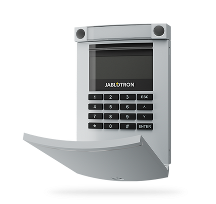 Jablotron JA-154E-GR, Controller kabellos, LCD und RFID Grau
