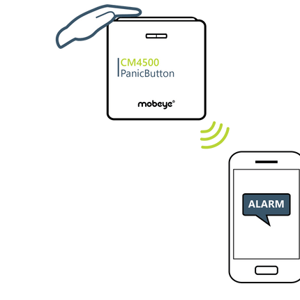 Mobeye Mobeye CM4500 Panik-Detektor