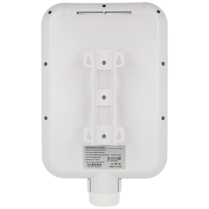 Movok 6 Poorts PoE Gigabit Buiten Switch, IP65 4x PoE, 2x Uplink