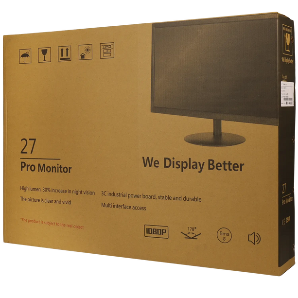 Movok Movok Full HD LED monitor 27 inch met 2 speakers
