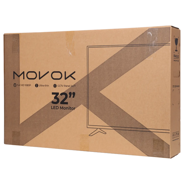 Movok Movok Full HD LED monitor 32 inch met 2 speakers