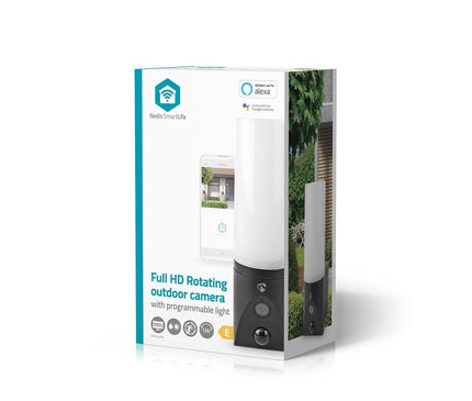Nedis Nedis 2Mp SmartLife WiFi Camera (rotatable) for outdoor with integrated Led Lamp