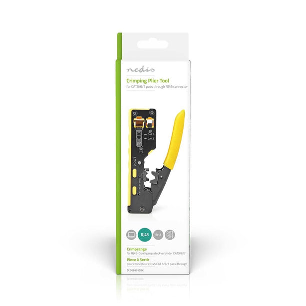 Nedis Nedis Crimpzange für Pass-Through-Netzwerkstecker