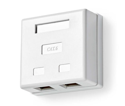 Nedis Nedis Surface-mounted Network Wall Box White