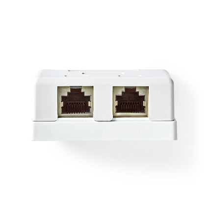Nedis Nedis Surface-mounted Network Wall Box White