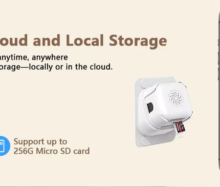 Nedis Nedis Window Camera Dual WiFi, Micro SD, Starlight, 4Mp resolution