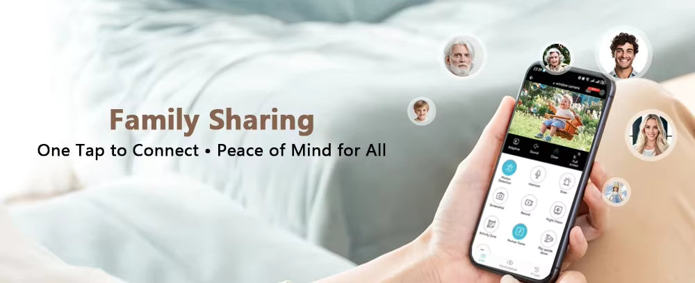 Nedis Nedis Window Camera Dual WiFi, Micro SD, Starlight, 4Mp resolution