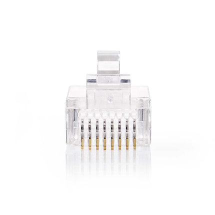 Nedis Nedis RJ45 Connector CAT5 UTP Pass Through 10 pieces for flexible cores (stranded)
