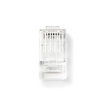 Nedis Nedis RJ45 Stecker CAT5e , vergoldet 10 Stück, Massivleiter