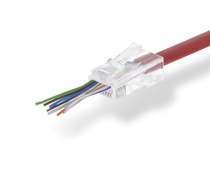 Nedis Nedis RJ45 Connector CAT6 FTP Pass Through Solid 10 stuks