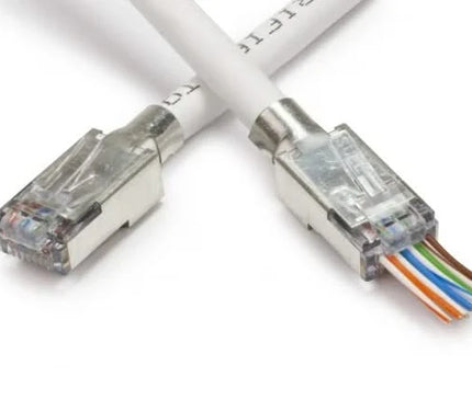 Nedis Nedis RJ45 Connecteur CAT7 FTP Pass Through connectors Set 10 pieces