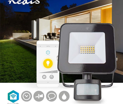 Nedis Nedis SmartLife LED-Flutlicht mit Bewegungssensor