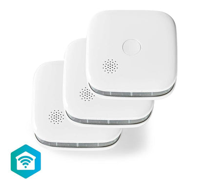 Nedis Nedis SmartLife Rauchmelder 3er Set mit austauschbaren Batterien