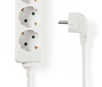 Nedis Nedis Socket with grounding, 16 A, 3-way, 3m
