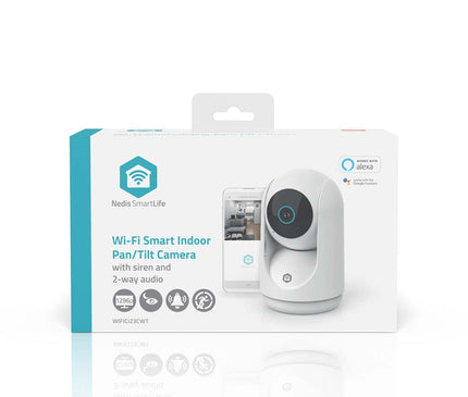 Nedis Nedis Wi-Fi Smart IP Kamera HD Schwenk-Neige-Funktion