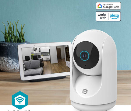 Nedis Nedis Wi-Fi Smart IP Kamera HD Schwenk-Neige-Funktion