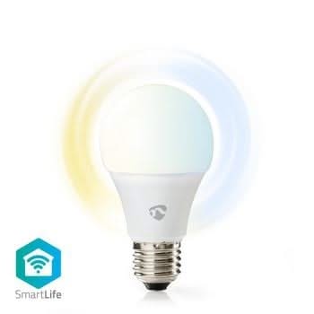 Nedis Nedis Wi-Fi smart LED-lamp | Warm- tot Koud-Wit | E27