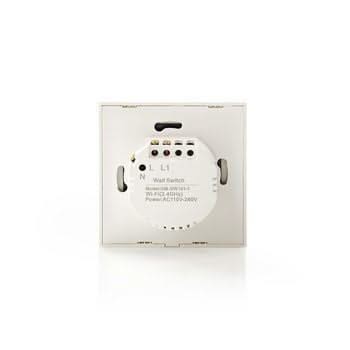 Nedis Nedis Wi-Fi smart lichtschakelaar | Dubbel