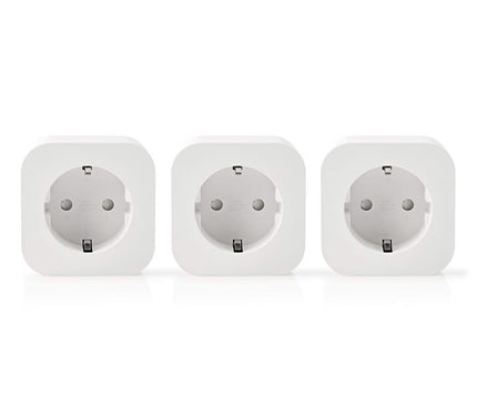 Nedis Nedis Wi-Fi Smart Plug | Schuko Typ-F | 10 A | 3-Pack