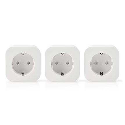 Nedis Nedis Wi-Fi Smart Plug | Schuko Typ-F | 10 A | 3-Pack