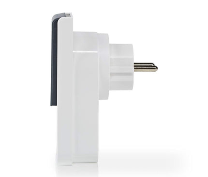 Nedis Nedis Wi-Fi Smart Plug for Outdoor | Splashproof | IP44 | Consumption Monitor | Schuko Type F | 16 A