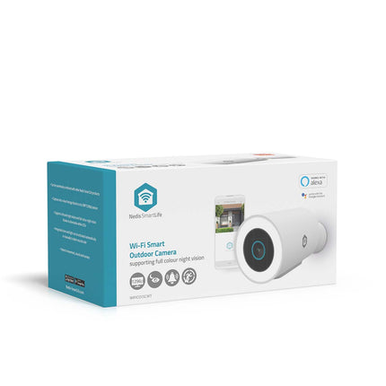 Nedis Nedis Wi-Fi Smartlife 3Mp Full-HD IP-camera voor buiten met bewegingssensor, vaste voeding