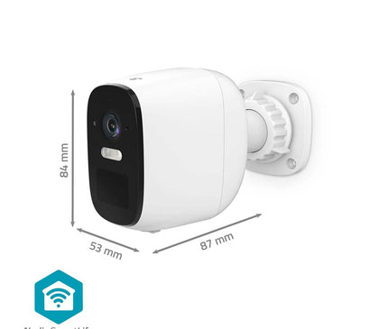 Nedis Nedis Wi-Fi Smartlife 4MP caméra IP extérieure Résistante à l'eau