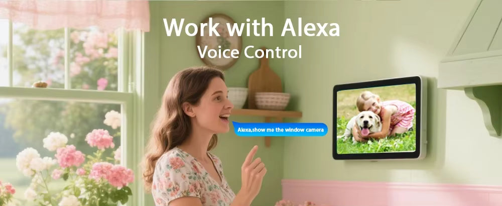 Nedis Raamcamera Dual WiFi, Micro SD, Starlight, 4Mp resolutie