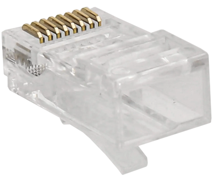 Nedis RJ45 Connector CAT6 UTP Pass Through Solid 10 stuks (stugge aders)