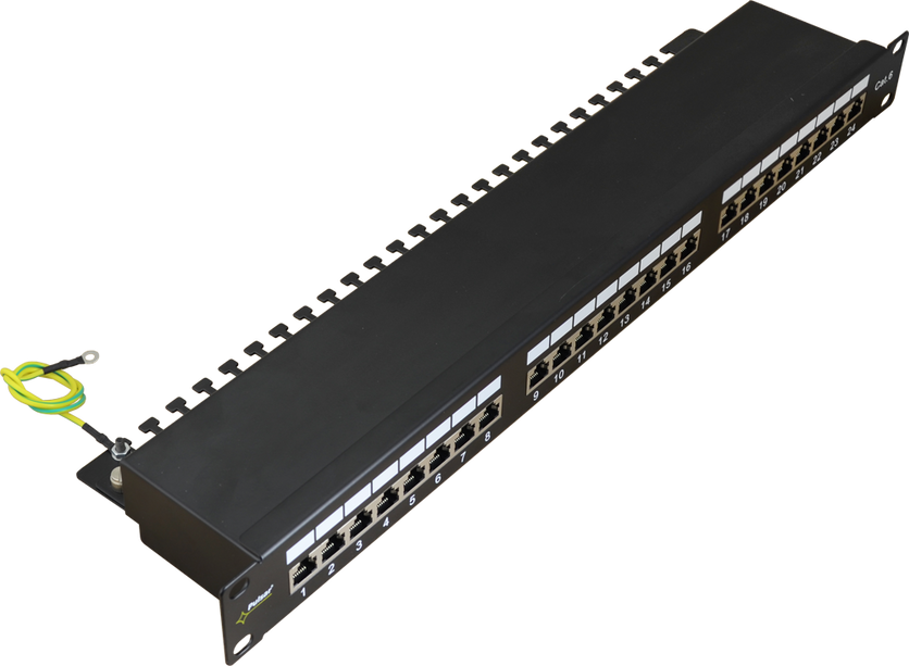 Pulsar RP-F24V6, Patch panel 24 ports FTP Cat6